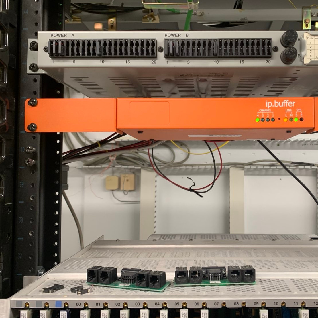 Serial buffer configuration setup